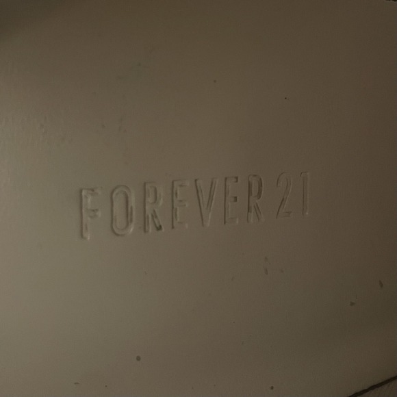 Womens Boots Double Stacked Platform Chunky Ecru Drag Cosplay Hippie Go Go Sz 7 - Picture 10 of 16